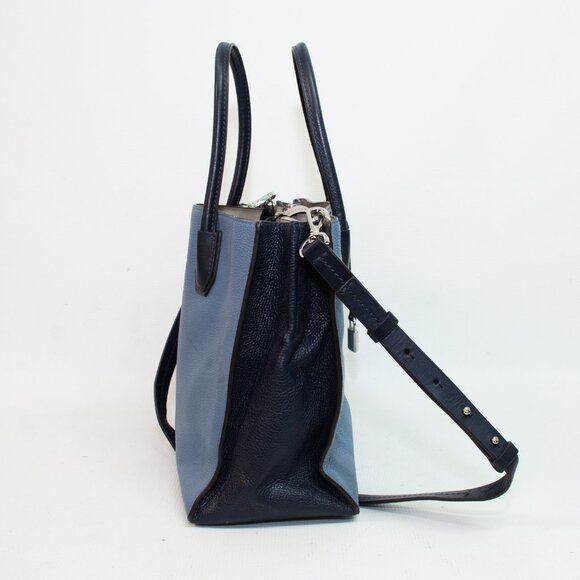 Michael Kors Blue/Navy Large Tote - Picture 4 of 11